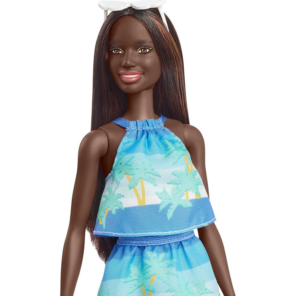AA African American BARBIE Doll New in Package - Barbie loves the Ocean